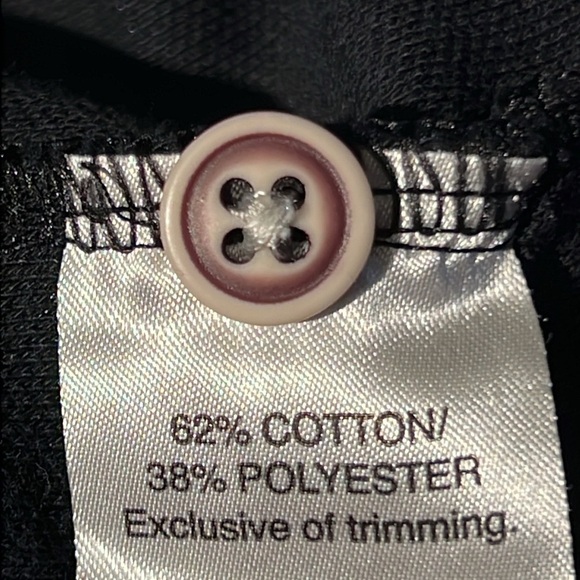 Britches Men's Shirt 2XLT Black Short Sleeves Polo Style - Picture 8 of 13